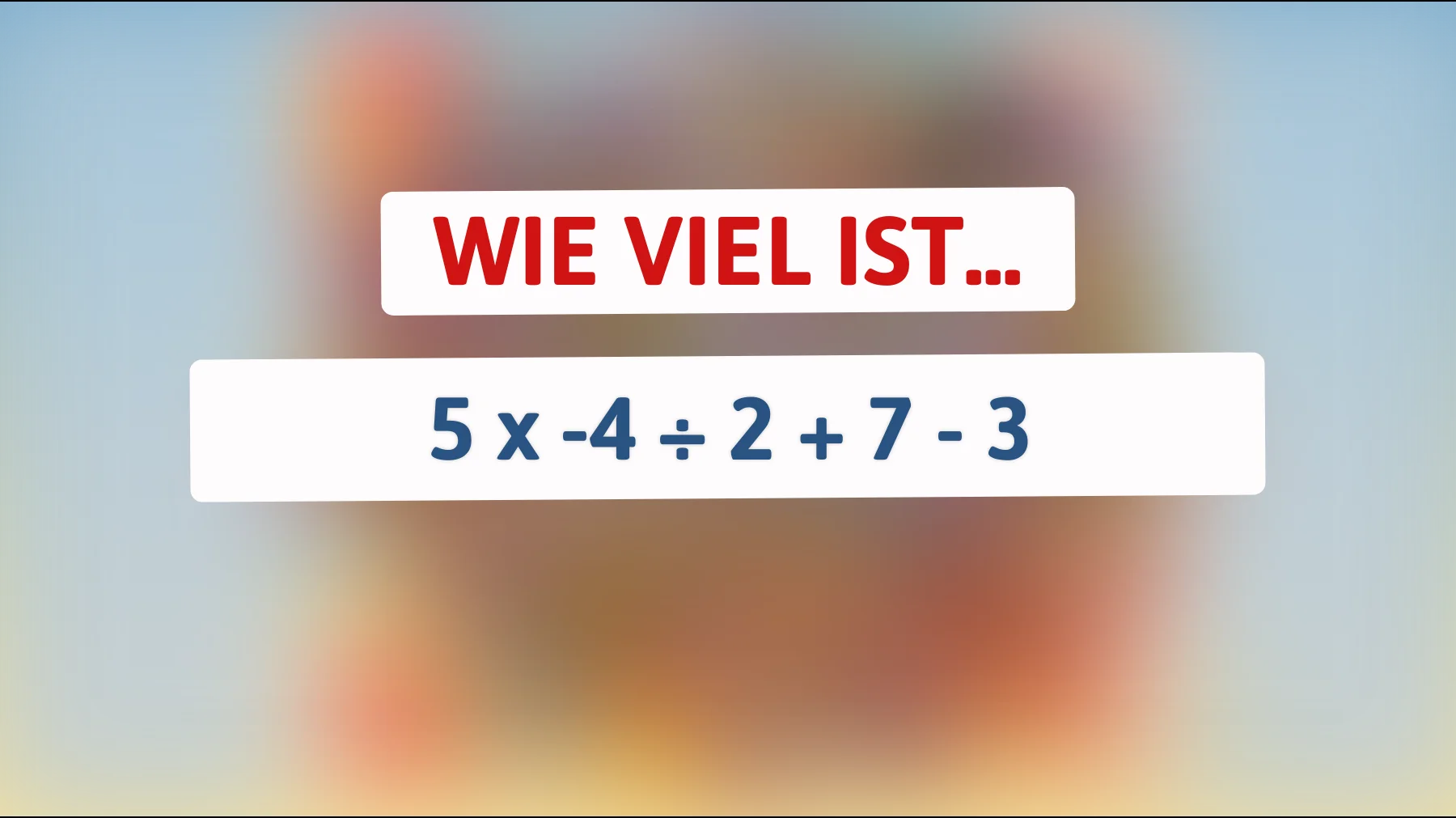 Löse das ultimative Rätsel, das Genies fordert: Kannst du diese scheinbar einfache Gleichung knacken?"