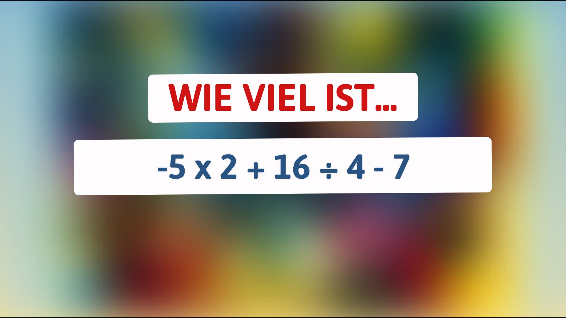 Nur 1% können dieses komplexe Mathe-Rätsel lösen: Bist du klug genug für die richtige Antwort?"