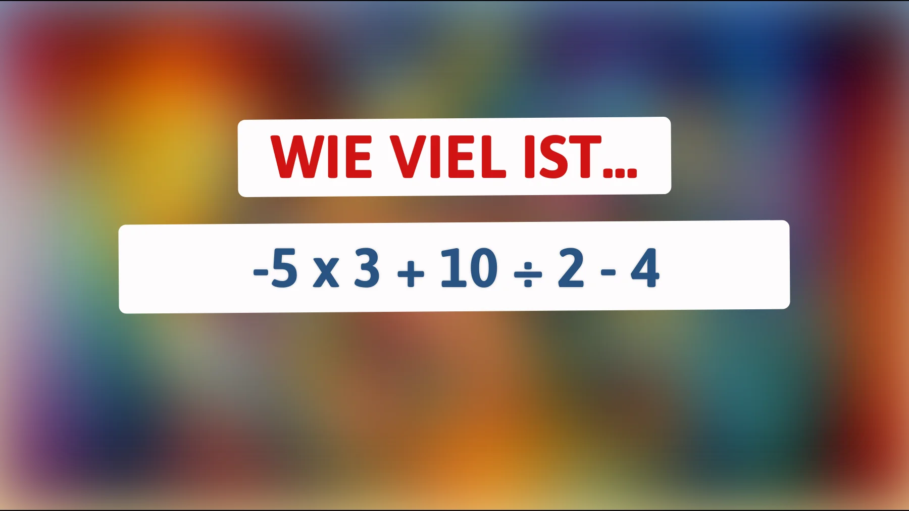 Nur Genies schaffen es: Bist du clever genug, um diese knifflige Mathe-Aufgabe zu lösen?"